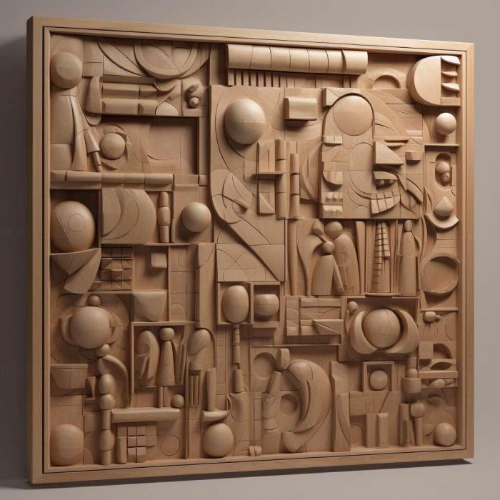 نموذج ثلاثي الأبعاد لآلة CNC 3D Art 